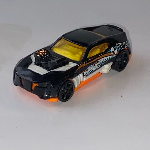 Mattel Hot Wheels Twinduction Mini Diecast Car Track Builders 2010 Black - Picture 6 of 11